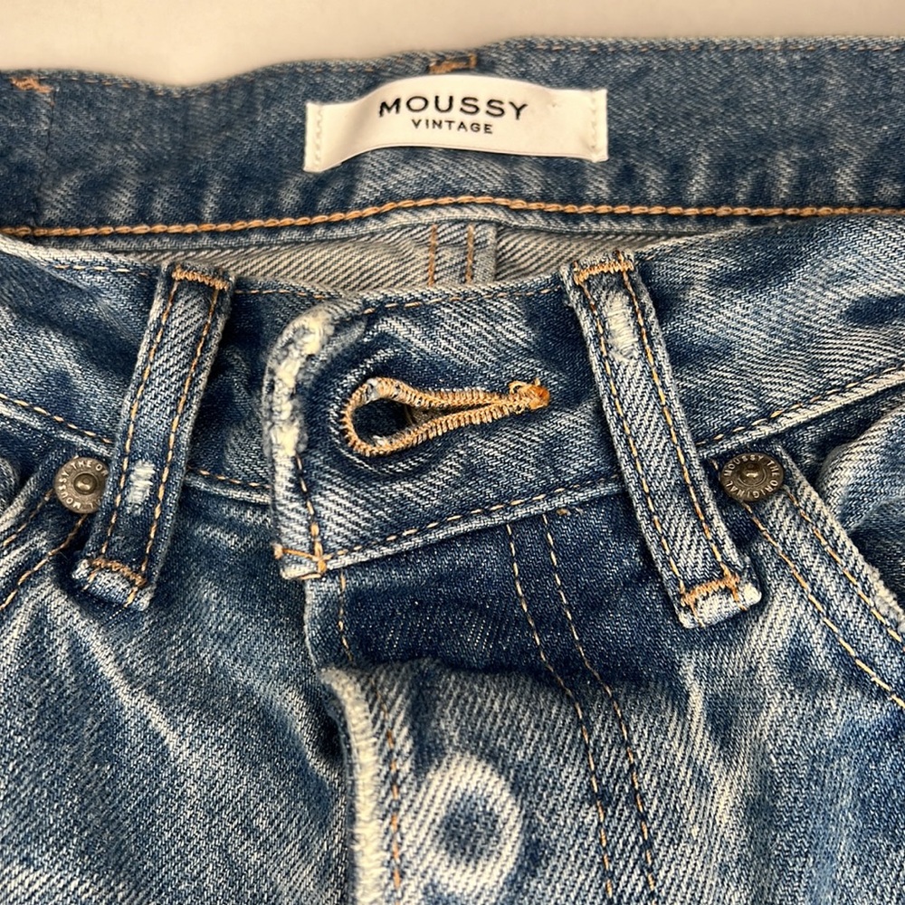 Moussy Light Blue High Rise Women Jeans - Picture 11 of 11